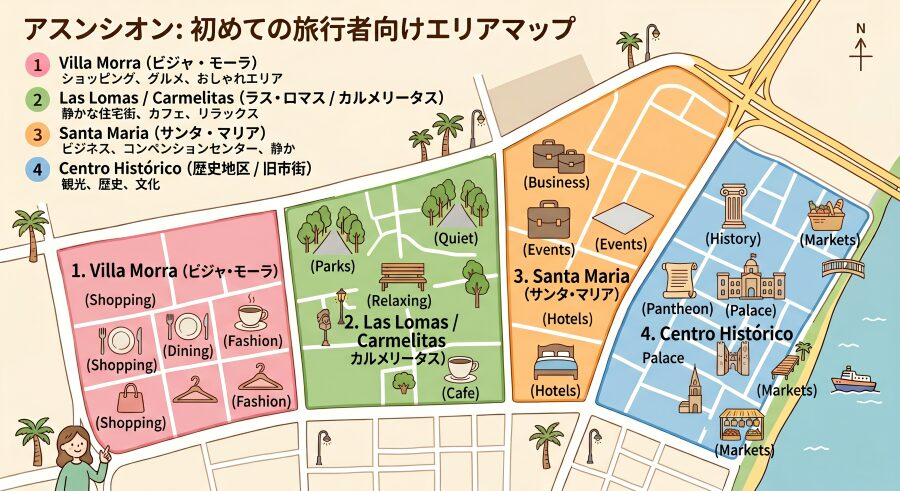【危険】アスンシオン宿泊で絶対避けるべきエリア3選と治安の真実