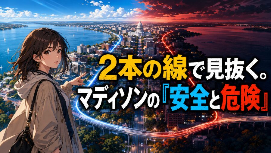 イスマスか、ベルトラインか。マディソン治安の境界線