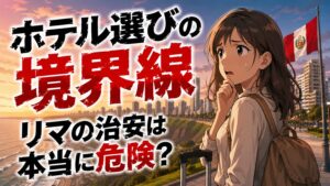 ホテル選びの境界線 リマの治安は本当に危険？