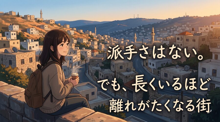 派手さはない。でも、長くいるほど離れがたくなる街