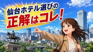 仙台ホテル選びの正解はコレ!治安・牛タン・立地を全攻略する5つの鉄則