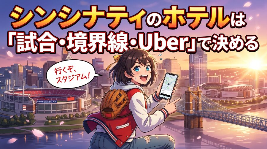 【保存版】シンシナティのホテル｜治安・エリア・おすすめ完全ガイド