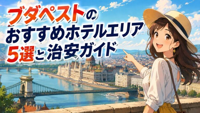 ブダペストで3回失敗した私が教えるホテルエリアの正しい選び方