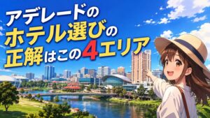 アデレードのホテルおすすめエリア完全攻略｜治安と4択で選ぶ