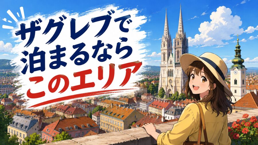 ザグレブで外さないホテルエリア完全版