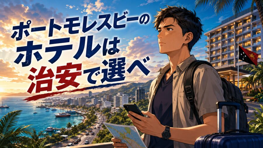 ポートモレスビーのホテルは治安最優先で選ぶべき理由