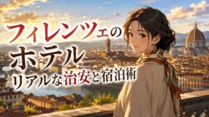 フィレンツェのホテル リアルな治安と宿泊術
