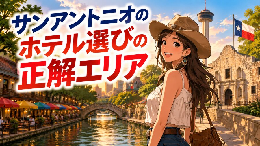 サンアントニオのホテル選びの正解エリア