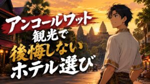 アンコールワット観光で後悔しないホテル選び完全版