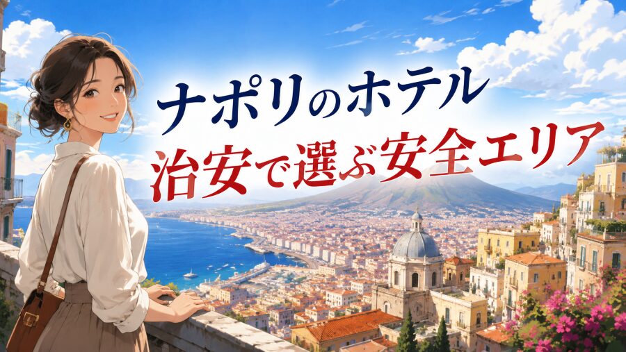 【イタリア】ナポリおすすめホテル!治安で選ぶ安全エリア解説