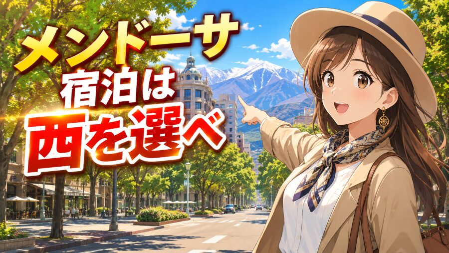 メンドーサ宿泊は西を選べ｜エリア×治安で失敗しない滞在