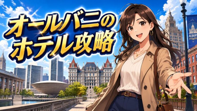 NY州都オールバニのホテル事情｜治安と利便性を両立する厳選エリア