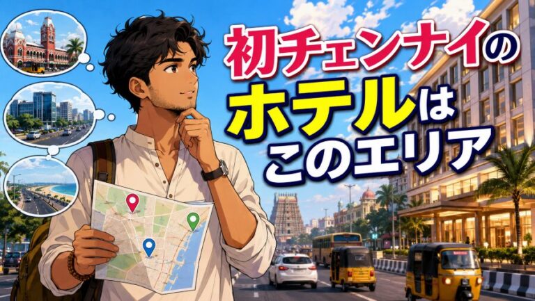 チェンナイのホテル選びは3条件｜治安・移動・南インドの作法で攻略
