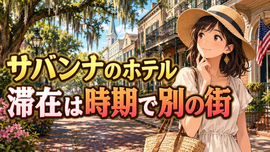 サバンナのホテル 滞在は時期で別の街