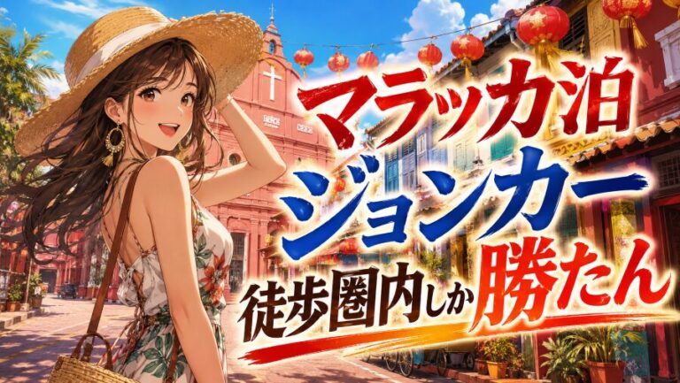 マラッカのホテル、安さで選ぶと損する3つの理由|正しいエリア選び