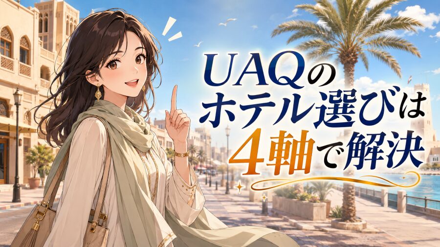 【UAE中級者へ】UAQのおすすめホテルと治安エリア完全攻略ガイド