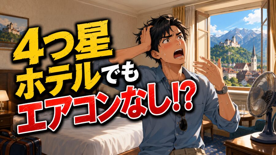 4つ星でもエアコンなし!? 日本の常識が通用しないファドゥーツのホテル選び