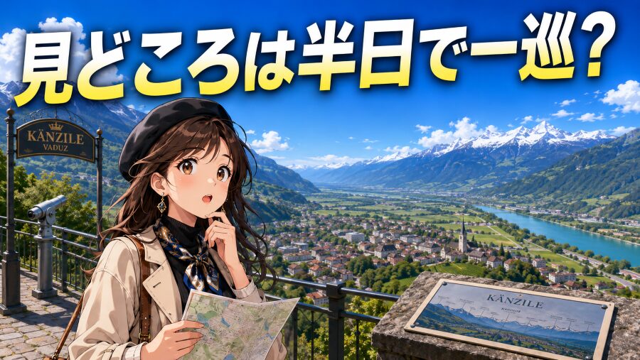 見どころは半日で一巡？ファドゥーツの規模感から考える正しい連泊プラン