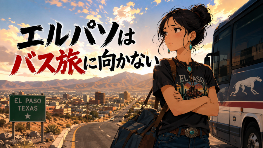 エルパソはバス旅に向かない